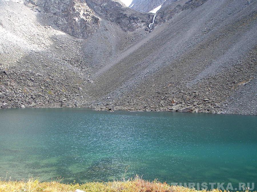 Бюрюзовая рябь озера