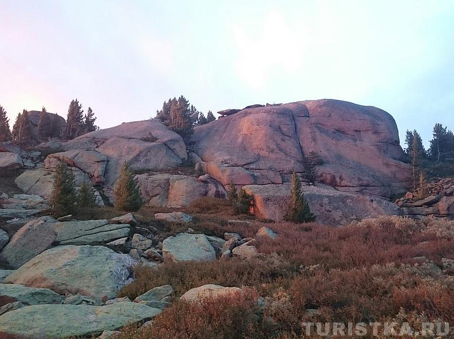 В окрестностях озера Манас