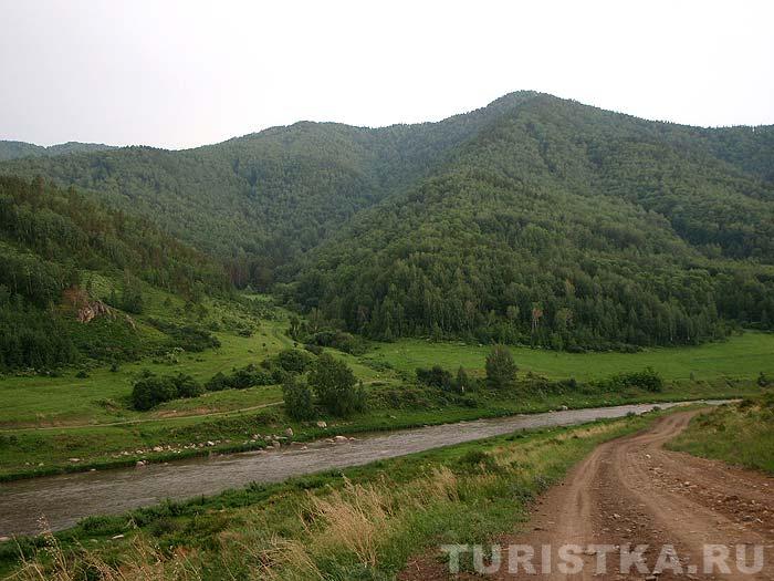 Дорога от Солоновки до фестивальной поляны