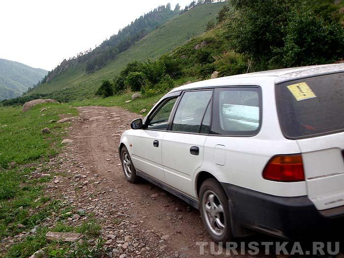 Дорога от Солоновки до фестивальной поляны