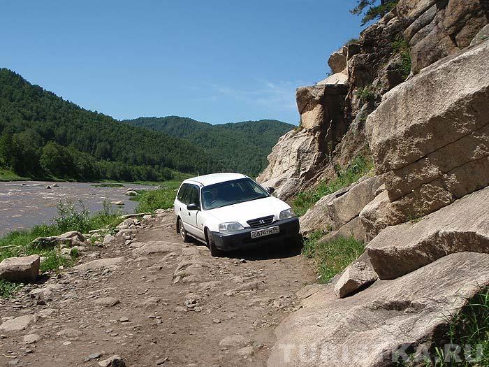 Дорога от Солоновки до фестивальной поляны