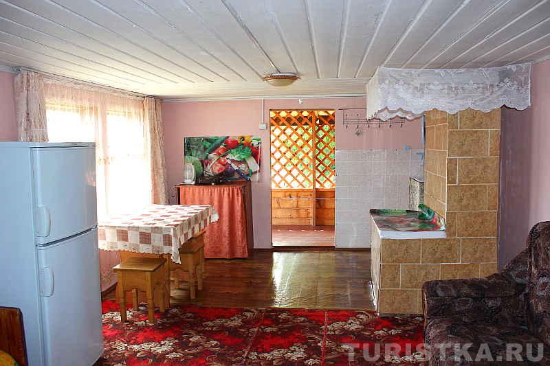 Первый этаж теплого дома