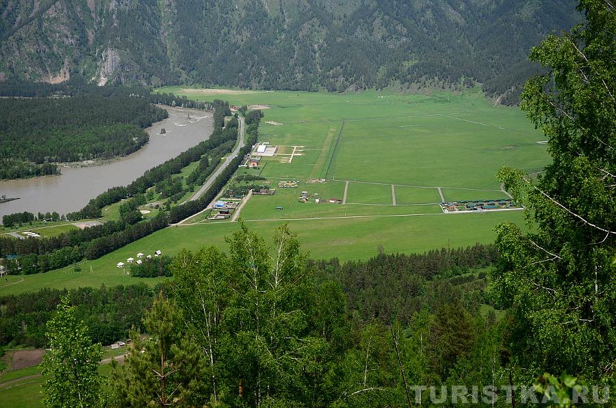 Вид на Вертолетную площадку