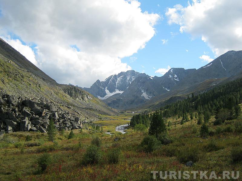 Последние стоянки с дровами на реке перед озером Акчан