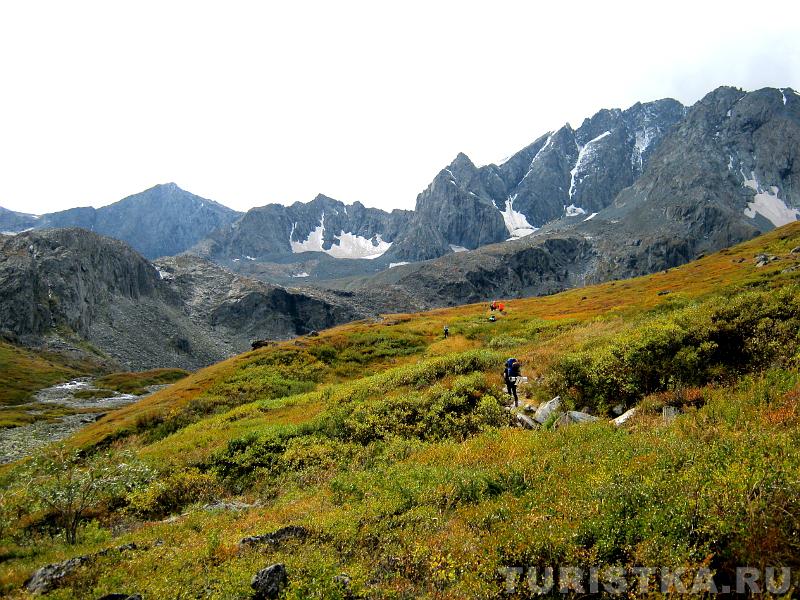 Река Акчан перед озером Акчан