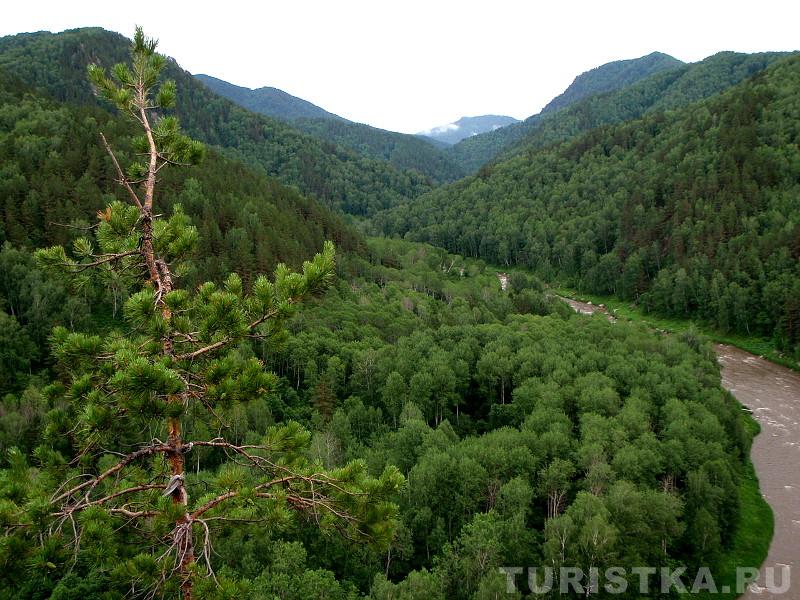 Река Песчаная в урочище Щеки