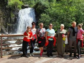 Горный Алтай : Активные туры от фирмы «АлтайГеоТур» : Водопад Корбу