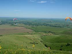 Горный Алтай : Фестиваль Песчаная-2011 : Соревнование парапланеристов