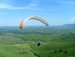 Горный Алтай : Фестиваль Песчаная-2011 : Полет в тандеме с инструктором