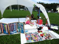 Фестиваль ВОТЭТНО-2016 на Алтае : Мастер-класс по бисероплетению