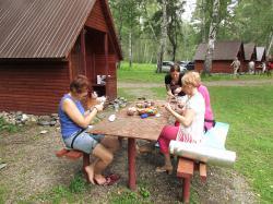 Фестиваль ВОТЭТНО-2016 на Алтае : Плетение мандалы