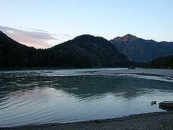 Горный Алтай : Фестиваль ВОТЭТНО-2011 : Закат над Катунью