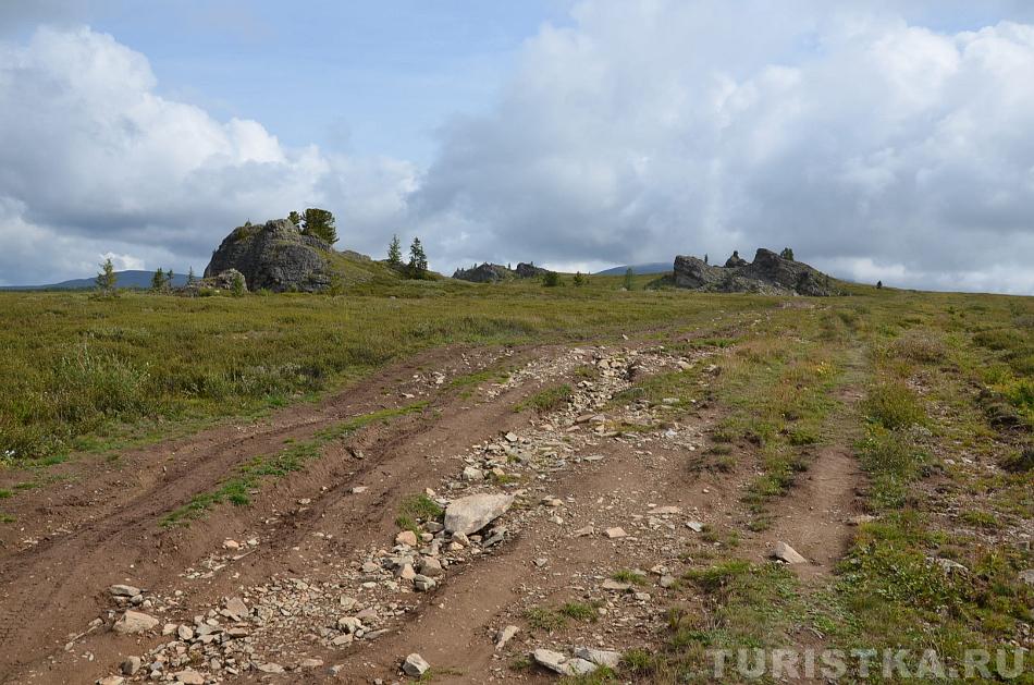 Дорога к горе Сарлык