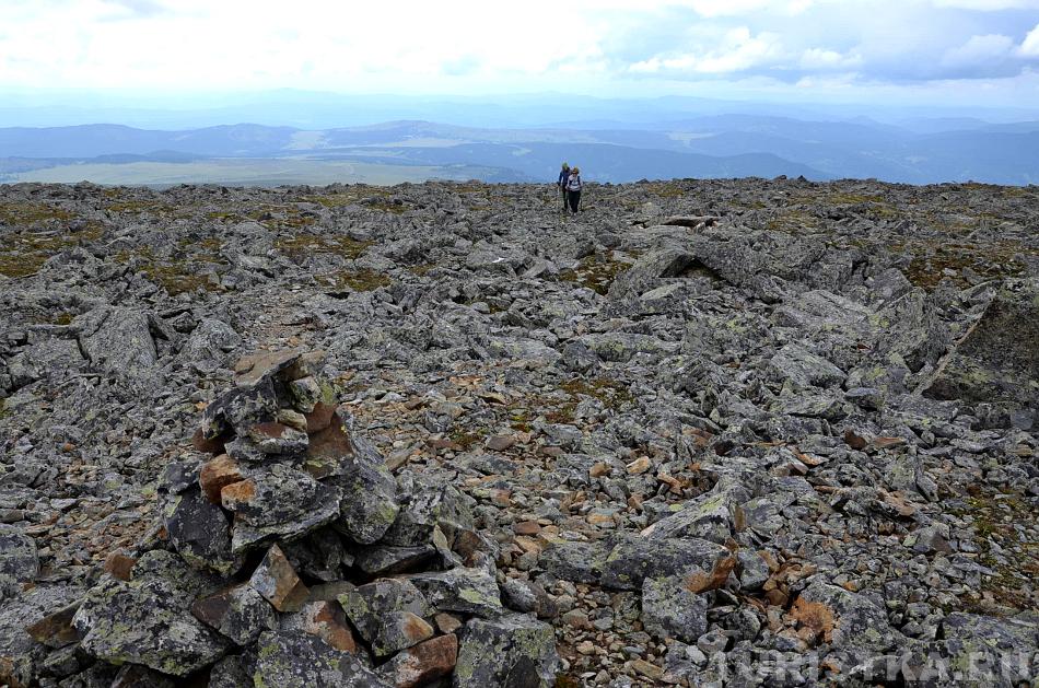 Плато на вершине горы Сарлык