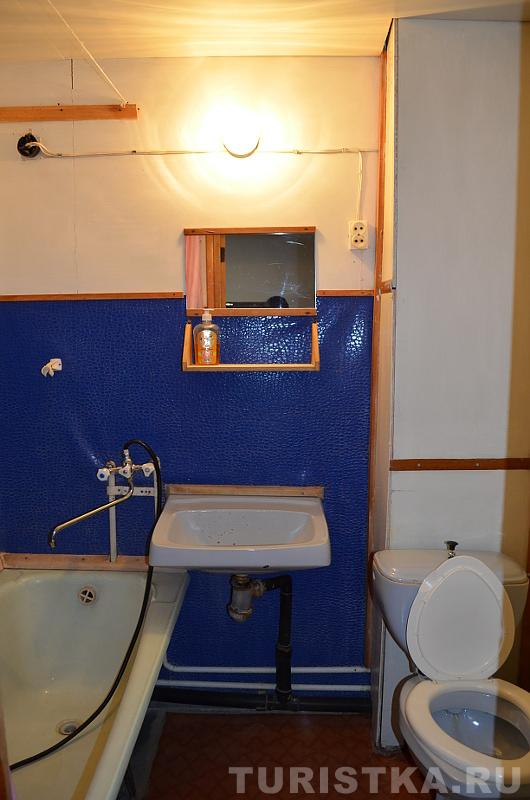 Санузел 3-местном номере