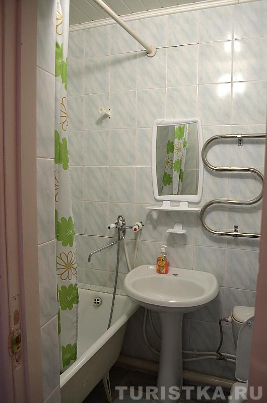 Санузел в 2-комнатном номере 