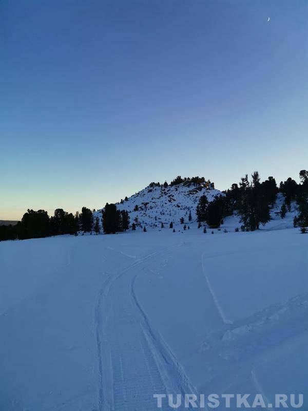 Вид с севера с Туралинского лога
