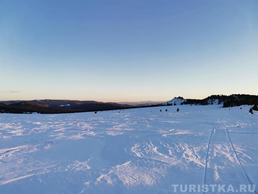 Вид с севера с Туралинского лога