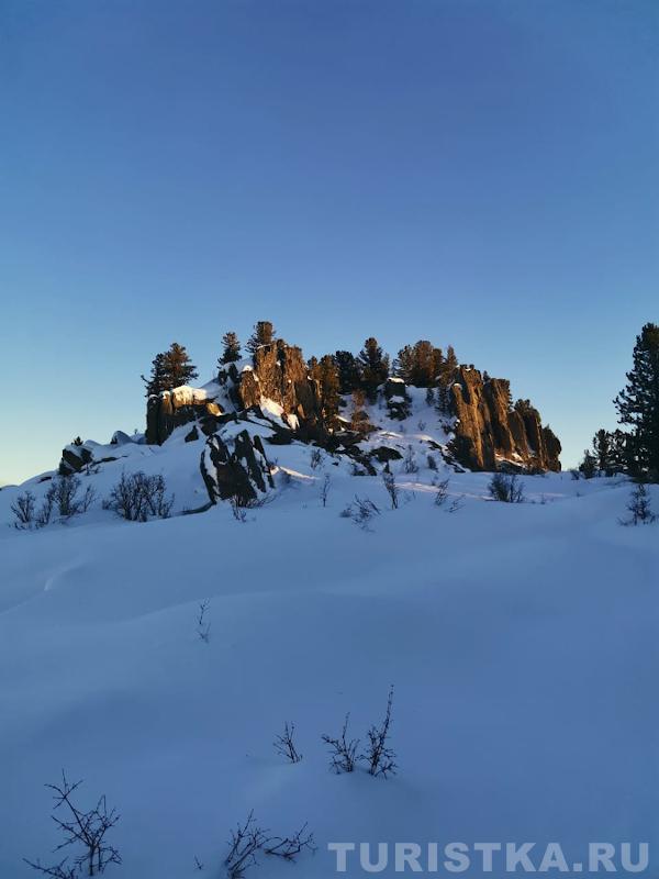 Вид с севера с Туралинского лога