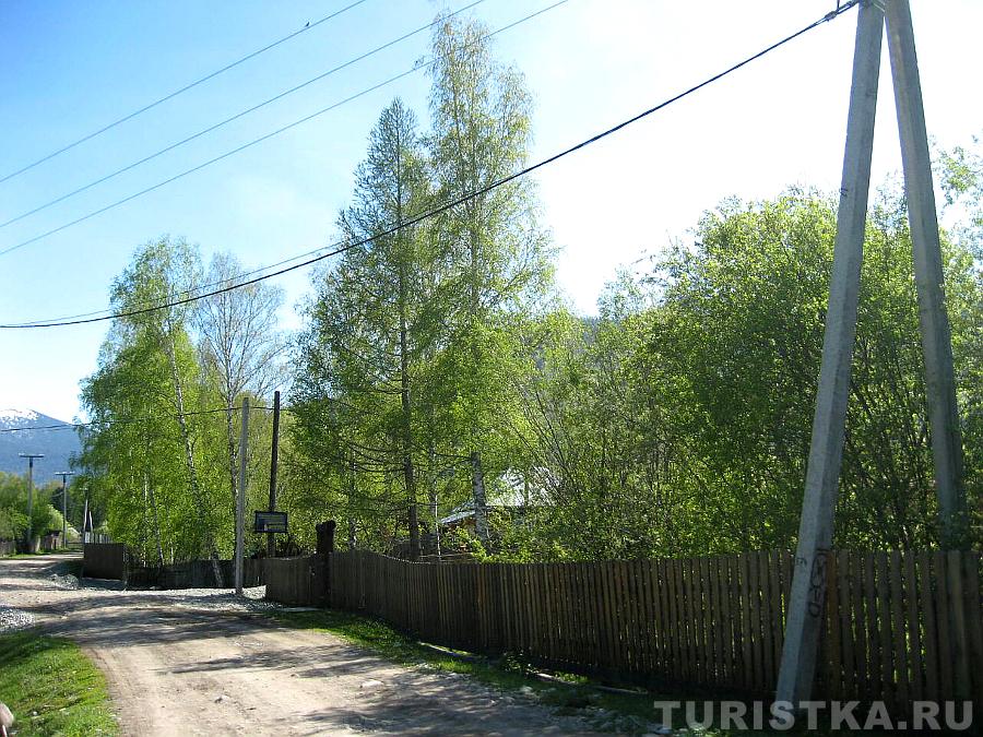 Улица в селе Мульта