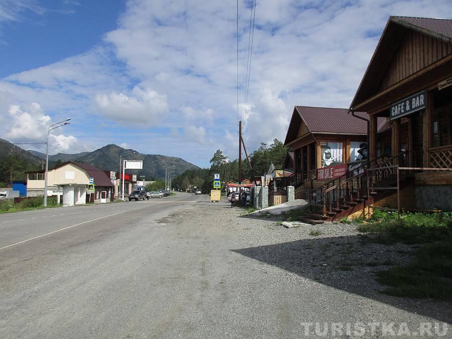 Дорога через Усть-Сему