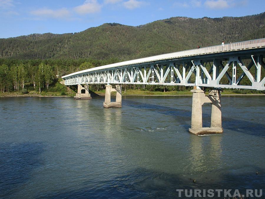 Старый мост в Усть-Семе