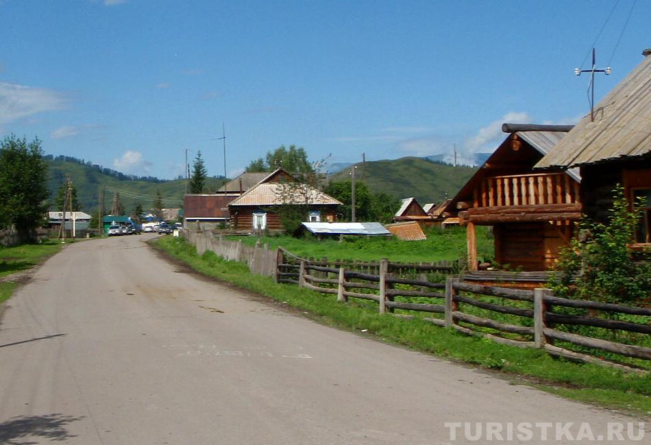 Верх-Уймон : Улицы Верх-Уймона