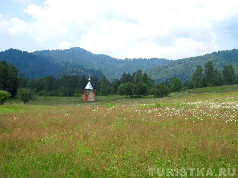 Храм-часовня «Преображения Господня» в п. Яйлю