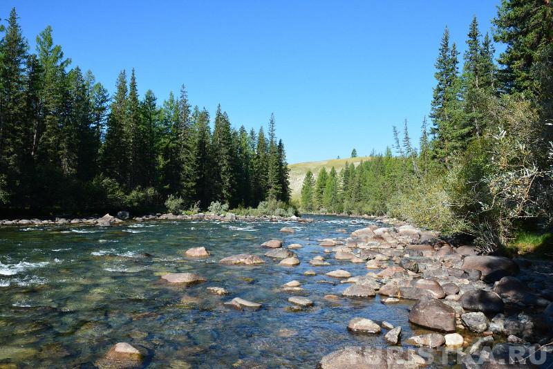 Река Чулышман (Язула, кордон)