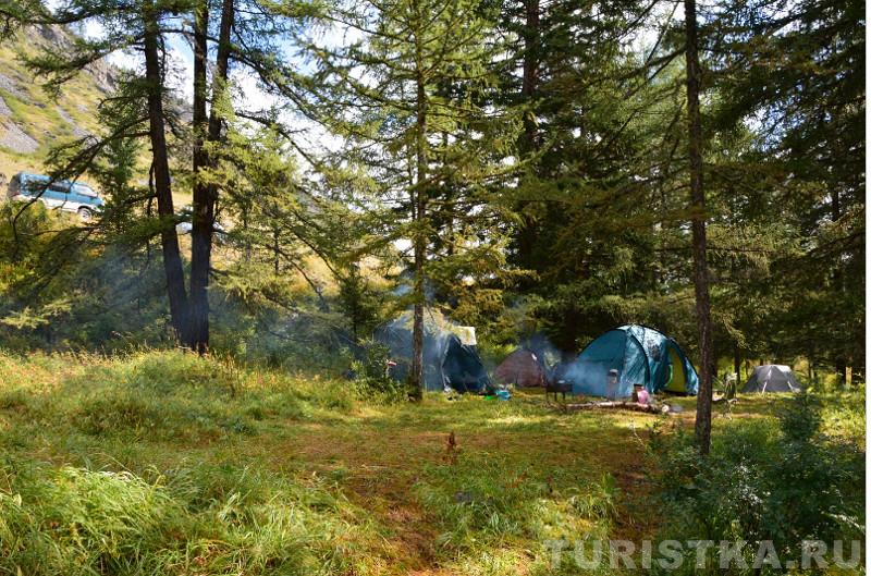 Стоянка на кордоне