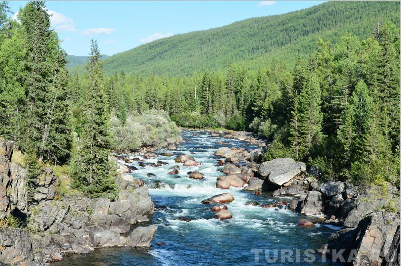 Река Чулышман (Язула, кордон)