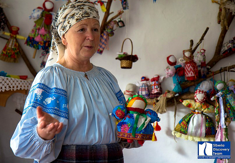 В музее русской народной куклы