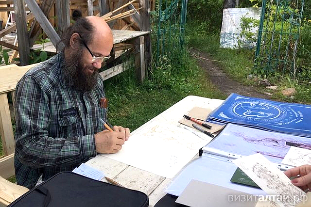 Выставка Николая Чепокова или Таракая в Бийске