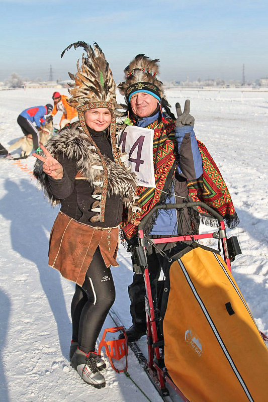 Маскарад на спринтерских гонках