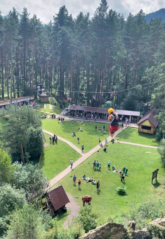 Роллинговый спуск на Камышлинском водопаде