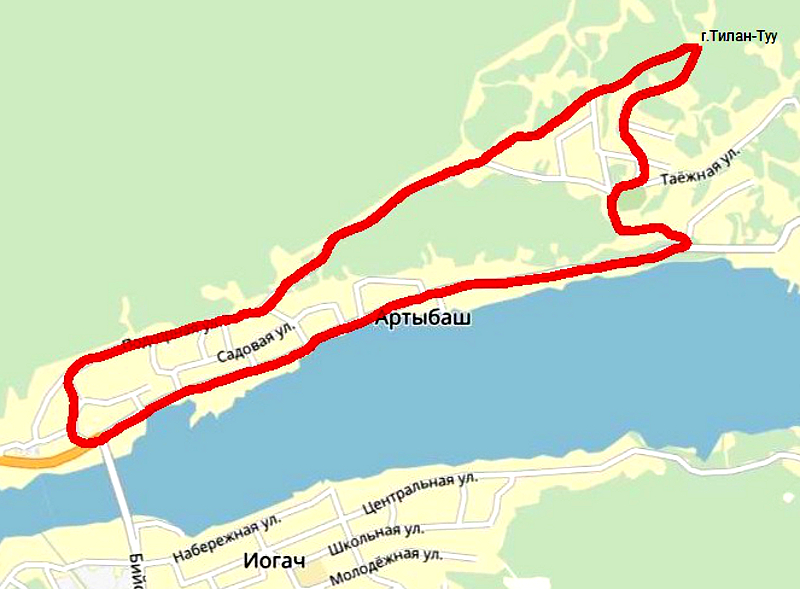 Трасса соревнований (2-й день QUEST)