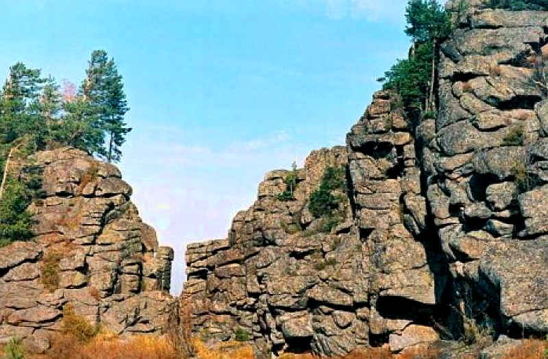 Ворота древней крепости