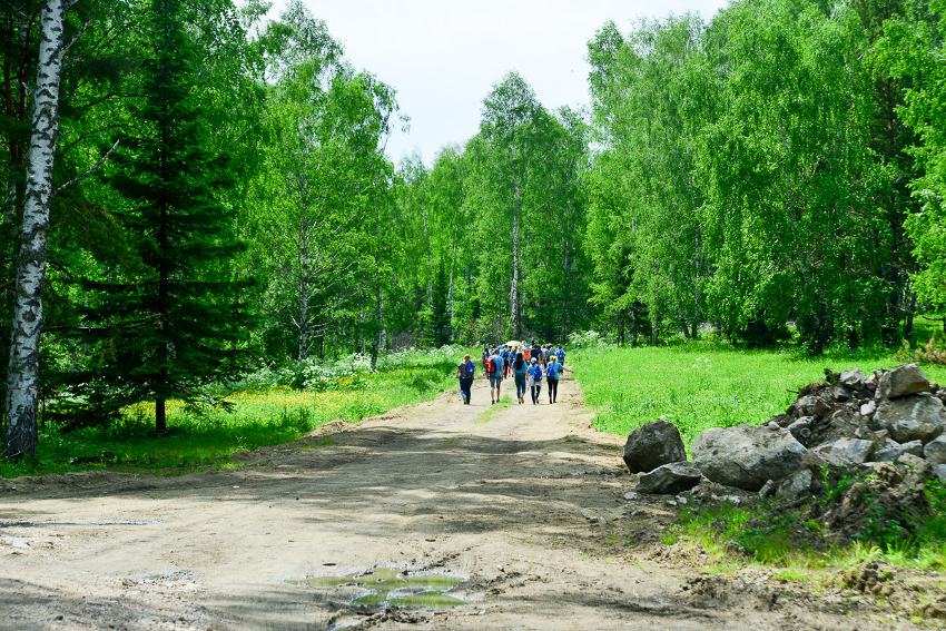 Первый терренкур на Белокурихе-2