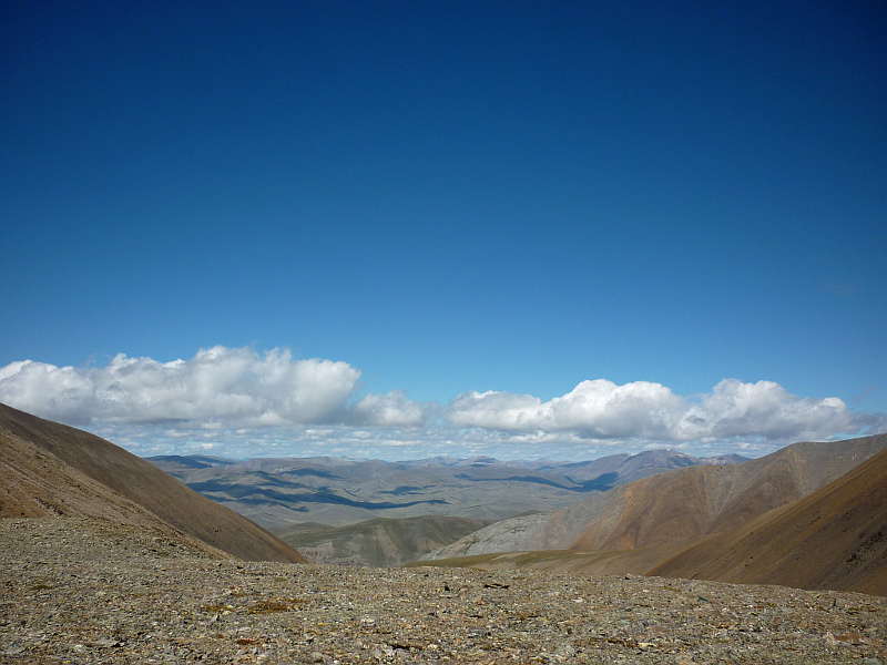 Вид на Курайский хребет
