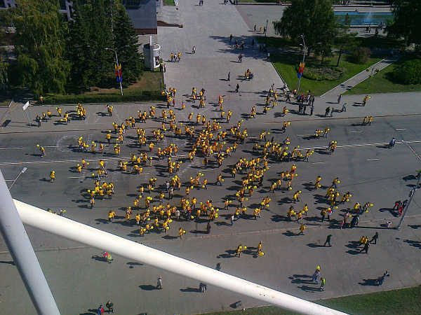 Флешмоб Праздника сыра