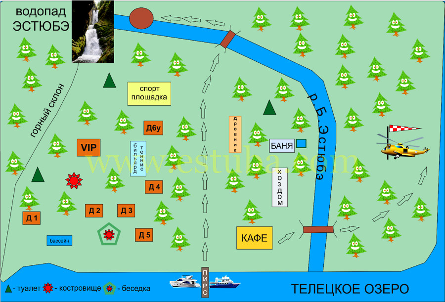 Схема базы Эстюба