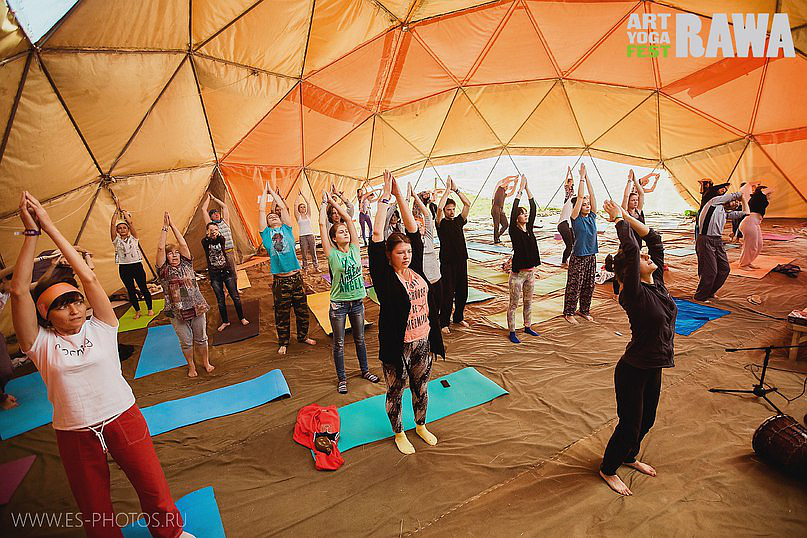 Музыкальный арт & йога фестиваль RAWA 