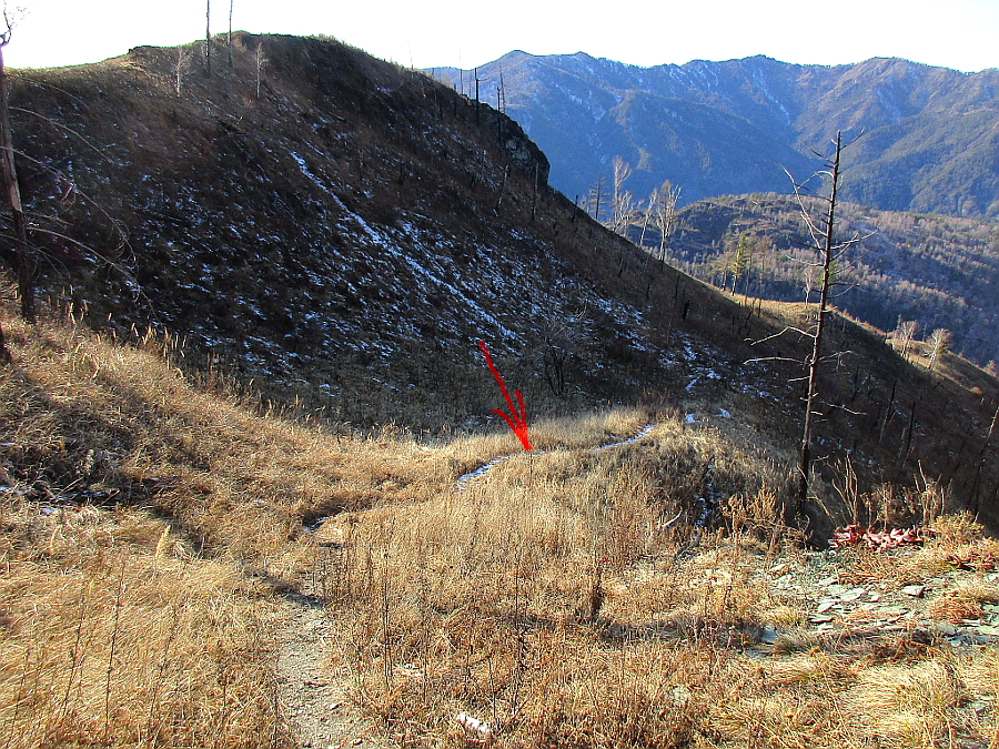 Тропинка на гору Верблюд