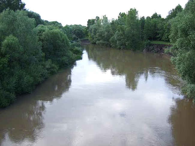 Река Каменка в районе с. Советское