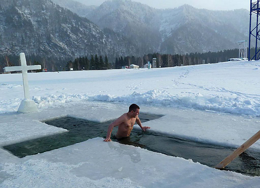 Крещение на Бирюзовой Катуни