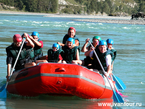 Сплав по реке Катунь