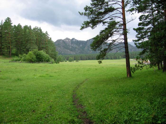 За околицей села Аскат