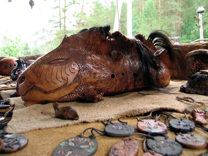 Работы алтайских мастеров