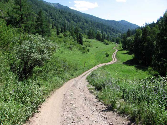 Дорога к Девичьм плесам