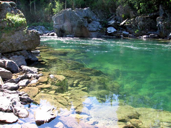 Девичьи плесы на реке Кумир